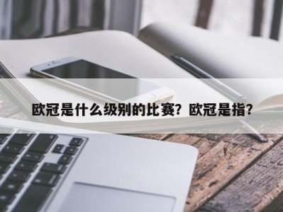 欧冠是什么级别的比赛？欧冠是指？