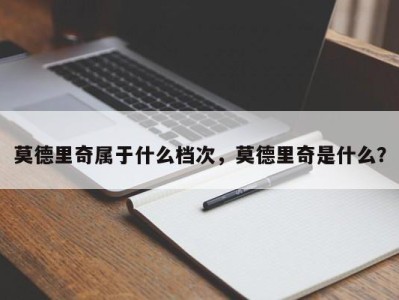 莫德里奇属于什么档次，莫德里奇是什么？